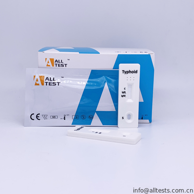 Good price IgM/IgG typhusartige schnelle Genauigkeit der Test-Ausrüstungs-96,5% mit farbiger Linie (Vollblut/Serum/Plasma) Online