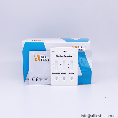 Good price Kombinierte schnelle Test-Kassette Entamoeba+Giardia+Crypto (Rückstände) in 3 Windows Online
