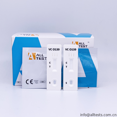 Good price Vibrio cholerae O139 (VC O139) schnelle Test-Kassette (Rückstände) Online