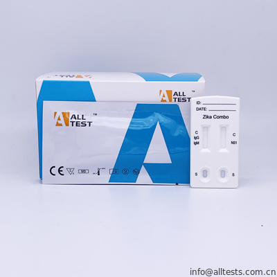 Good price Kombinierte schnelle Kassette Zika Test-IgG/IgM und NS1 (Vollblut/Serum/Plasma) Online