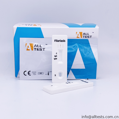 Good price AllTest-Filariasis-schnelles Test-Ausrüstungs-Blut u. Serum u. Plasma IFIL-402 Online