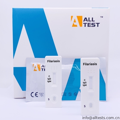 Good price Schnelle Test-Kassette des Filariasis-IgG/IgM (Serum/Plasma) Online