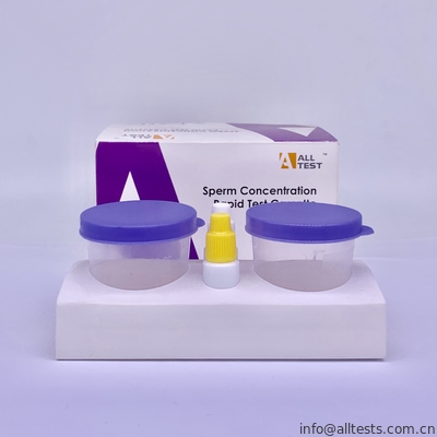 Good price Qualifizierte OTC-Bescheinigungs-Samenzellen-Konzentrations-schnelles Test-Kassetten-Ausgangsprüfungsausrüstungen Online