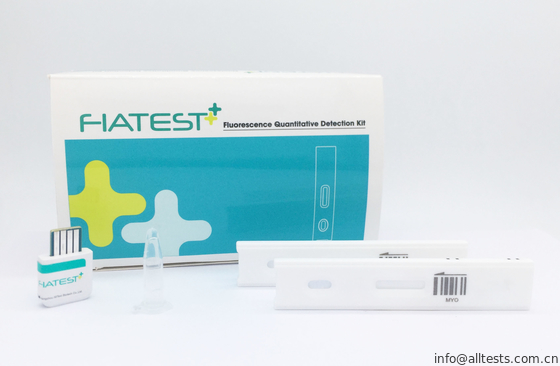 Good price Diagnosetestausrüstung Gebrauch des Myohämatin-(MYO) durch Fiatest-Fluoreszenz Immunoassay-Analysator im menschlichen Vollblut /serum /plasma Online