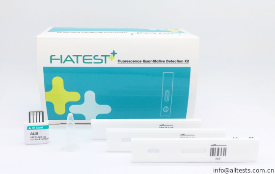Good price Microalbumin-Test-Gebrauch der hohen Qualität durch Fiatest-Fluoreszenz Immunoassay-Analysator im menschlichen Vollblut /serum /plasma Online