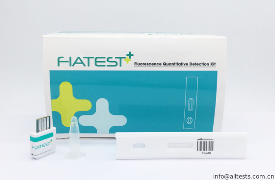 Good price Test-Gebrauch Fiatest-Kreatin-Kinase MB (CK-MB) durch Fluoreszenz Immunoassay-Analysator im menschlichen Vollblut /serum /plasma Online