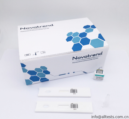 Good price Myohämatin-Diagnosetestausrüstung Gebrauch durch Novatrend-Fluoreszenz Immunoassay-Analysator im menschlichen Vollblut /serum /plasma Online