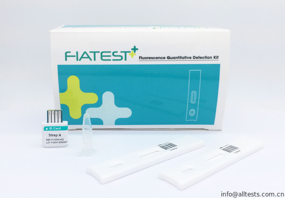 Good price Hoher Empfindlichkeits-Streptococcus-Pyogenes Test-Ausrüstungs-Gebrauch durch Fiatest GEHT Fluoreszenz Immunoassay-Analysator im menschlichen Putzlappen Online