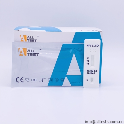 Good price HIV 1.2.O schneller Schritt der Test-Ausrüstungs-/Kassette eine im Blut /Serum Online