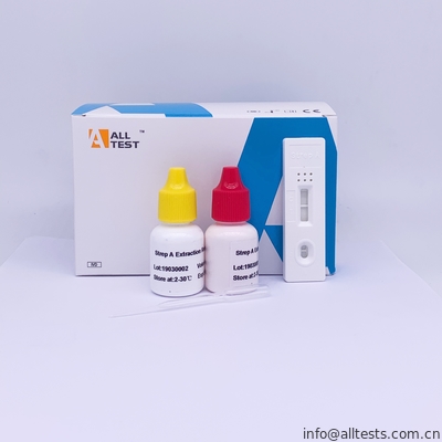 Good price Steuerleitung in blauer Streptobakterie Antigen-schnelle Ausrüstungen in den Rachenabstrich-Exemplaren mit CER Online