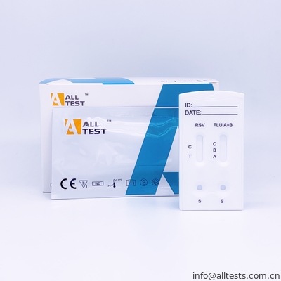 Good price Kombinierte schnelle Test-Kassette RSV/Influenza A+B (Putzlappen/nasale saugen) an Online