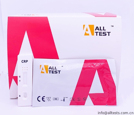 Good price Schnelle Test-Kassetten-Diagnoseblutproben CRP schneller chromatographischer Immunoassay Online