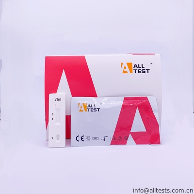 Good price Medizinischer schneller schneller Test des Diagnosetest-Herztroponin-I (cTnI) für akutes kranzartiges Syndrom mit CER Online