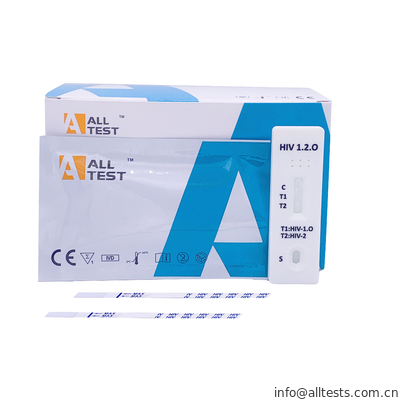 Good price Bequeme schnelle Test-Kassette AllTest HIV 1.2.O Online