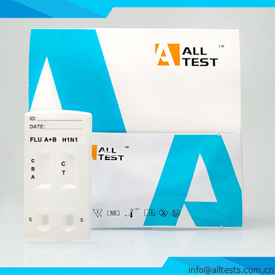 Good price Kassette des Convemient-Grippe-kombinierte schnelle Test-A/B und H1N1 (Putzlappen/nasale saugen) an, mit CER Zertifikat Online